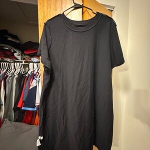 Classic Black T shirt Women's Dress